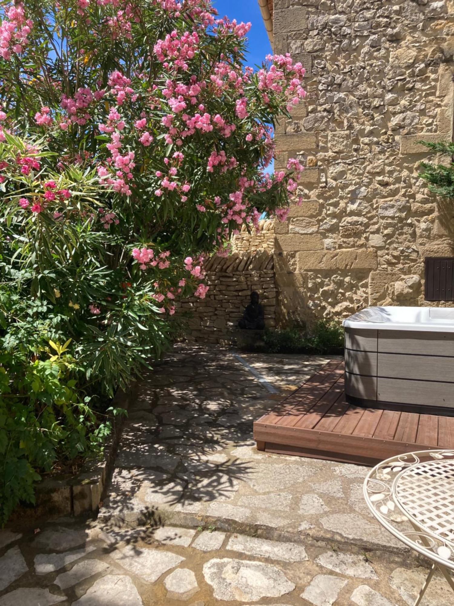 Le Studio D Aurelie Avec Spa Ete En Pleine Campagne Et Proche De Toute Commodite Roquemaure  Esterno foto